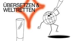 Logo des Festivals Übersetzen und Weltretten
